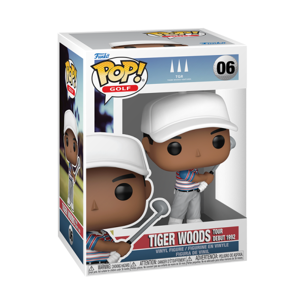 FUNKO POP! Vinyl Figur Sports Golf Tiger Woods Tour Debut 1992 06